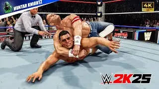 WWE 2K25 – Гюнтер против Джона Сины | Главное событие субботнего вечера