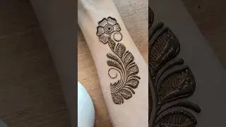 beautiful & easy mehndi design #mehndi #mehndidesign #hennadesign #latestdesign #shorts
