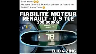 FIABILIT&Eacute; MOTEUR RENAULT 0.9 TCE CLIO 4