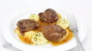 Receta de carrilleras con puré de patatas By #JavierRomero