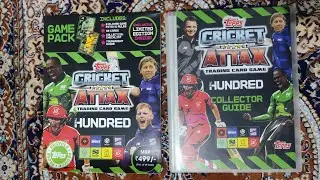 Cricket Attax The Hundred 2021 by Topps UK - Complete Set 💥