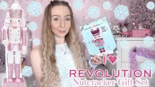 NUTCRACKER CHRISTMAS MAKEUP GIFT SET ❄️ I HEART REVOLUTION 🎄