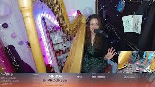 27 Mar 2025 - 🧚 Jams & songs on a big harp 😍 - EN / FR 🍂 💙  !sl !spotify !members