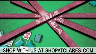 Custom Premium Hardwood Mahjong Tile Pushers