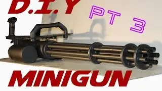 DIY Minigun tutorial. Part 3 - Aluminium body