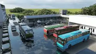 BUS STAND COMMERCIAL DESIGN | KADAMPUZHA |TERMINAL A | VBA