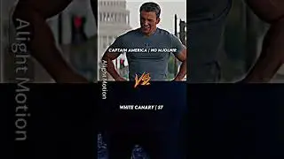 Captain America vs. White Canary | Random vs Random | #shorts #marvel #starwars