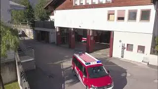 FF Taisten   Einfahrt neue Halle 13 06 2020