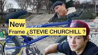 BMX -VISITAMOS un Skatepark Y tenemos SORPRESA!! marco NUEVO &iquest;STEVIE CHURCHILL?