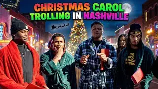 10 PERCENT GOES CHRISTMAS CAROL TROLLING IN NASHVILLE 🎄😂 | VLOG