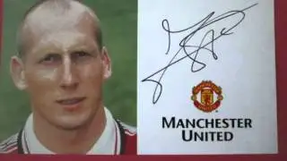 Jaap Stam 98 99 Treble  Manchester United Club Card