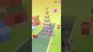 Cheerleader Run 3D 💁&zwj;♀💐⭐&zwj; All Levels New Gameplay Trailer Android,ios New Game LMkKEYid #shorts