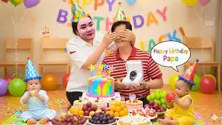 Time, Love, and Family &mdash; Tu Tien Surprises Jack on His Birthday with Twins Long An & Phuong Nhi