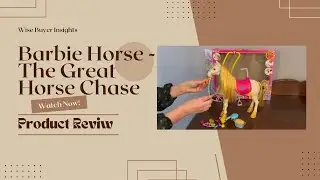 Review & Demo - Barbie Horse from The Great Horse Chase TV series