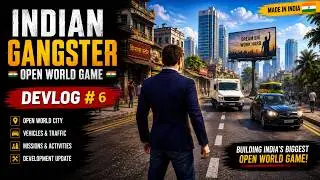 Indian GTA Open World Game | GTA Style Mobile Game Devlog
