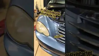 PT Cruiser Control Arm Knock Clunk When Hitting Bumps Or Driving  #mechanic #diy #ptcruiser