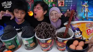 PADAH! CHALLENGE MI GHOST PEPPER CHIPS VS MOBILE LEGEND JUARA BANDAR SELANGOR (mukbang MALAYSIA)
