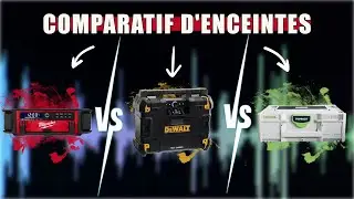 COMPARATIF D'ENCEINTES DE CHANTIER ! - La pause caf&eacute; de BichonTV