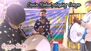 Hyderabadi Congo Chatal band | Casio Rahul playing Congo | Congo tinku | Sonu | Abhilash Congo band