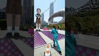 Squid game in Dubai😍💥#squidgame #squidgame2 #squidgame3 #netflix #vfx #cgi #dubai #dubailife #3d