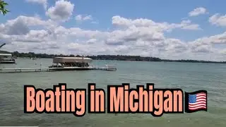 boating in michigan #usa #michigan #youtube #lake