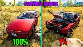BeamNG drive - Satisfying Real Car Crash Mod #1