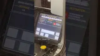 R142 Operating Screen 🎛️🎚️#NYCSubway #NYC #LIRR #NewYork #NewYorkCity