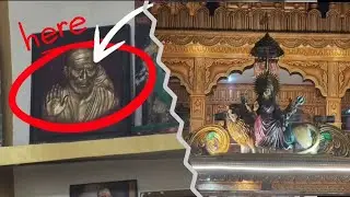 SAPNAVAT MATA RANI KA MANDIR SHAI BABA KI PHOTO KO TO DEKHA YE KYA HAI