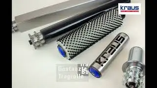 KRAUS - Tragrollen und Sondertragrollen | Conveyor rollers and special conveyor rollers