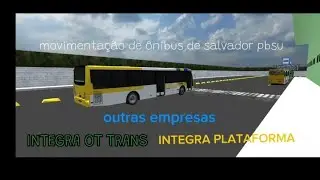 Movimentação de ônibus Salvador terminal acesso Norte pbsu