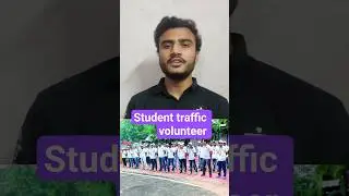 Inspiring Student Traffic Volunteer | Youth Supporting Public Safety#yuth #indian #shorts #news