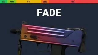 MAC-10 Fade - Skin Float And Wear Preview