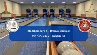 Kegelfreunde Obernburg 4 - Dreieck Damm 3 || Mix KVA-Liga 2