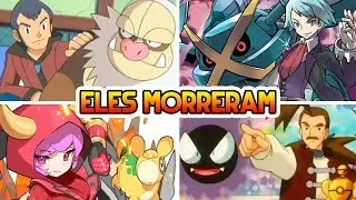 10 PERSONAGENS QUE MORRERAM EM POKÉMON!! (VOCÊ SABIA?)