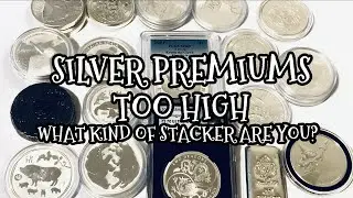 SILVER PREMIUMS TOO HIGH OR CAN YOU SELL SOME OF THESE HIGH PREMIUM COINS FOR A PROFIT