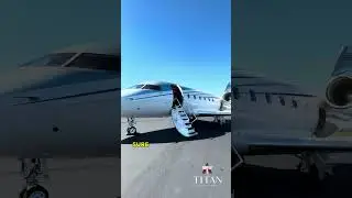 $6.9 million private jet- Challenger 604 🛩 #privatejet #luxurytravel #aviation