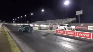 sincitydragstar 9.45 @ 165 mph fastest DA Integra 2016 drag race nationals.