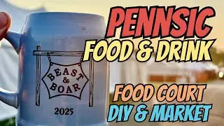Pennsic War: Food & Drink (Food Court, DIY and Market Walk Through)