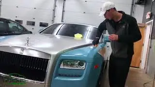 Rolls Royce Ghost - Clear bra, ceramic coating and detail by Unique Car Care, (Boston MA)