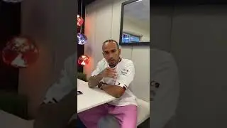 Lewis Hamilton has a massage for u ☺️