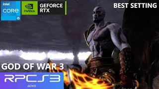 RPCS3 - GOD OF WAR 3 (Best Setting) | RTX 3060 TI GDDR6X | I5 13500 | Emulator Test