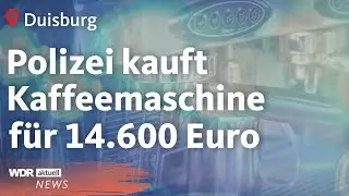Duisburg: Kritik an Millionenausgaben für „Innovation Lab“ der Polizei NRW | WDR Aktuelle Stunde