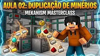 Tutorial Como Duplicar Min&eacute;rios no Mekanism (Passo a Passo) - EP 02 &lsaquo; FELIPE D &rsaquo;