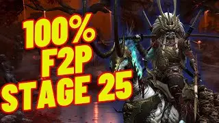 F2P STAGE 25 PHANTOM SHOGUN 100% NO FAILS RAID: SHADOW LEGENDS