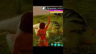Ark survival evolved mobile taming max level lguanodon #arksurvivalevolved