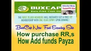 [Site Now Scam,Not Invest] | buxcap how purchase Rent Referrals |  purchase payza  by irfanarshad