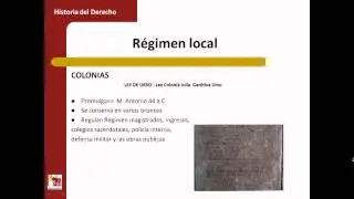 umh1193sp Bloque 1.1.2 Régimen provincial y local de Hispania