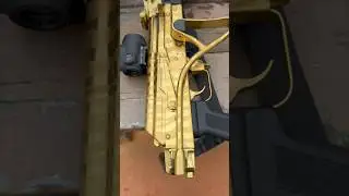 Gold tiger stripe Rpk47 big brother to the Ak-47 #bumpfire #gun #ak47 #kalashnikov #pewpew
