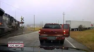 Train Hits Truck In Preble County, Ohio