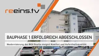 Bauphase 1 erfolgreich abgeschlossen - Modernisierung im BKH Reutte